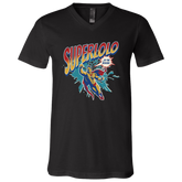 Super Lolo To The Rescue Unisex Jersey V-Neck T-Shirt